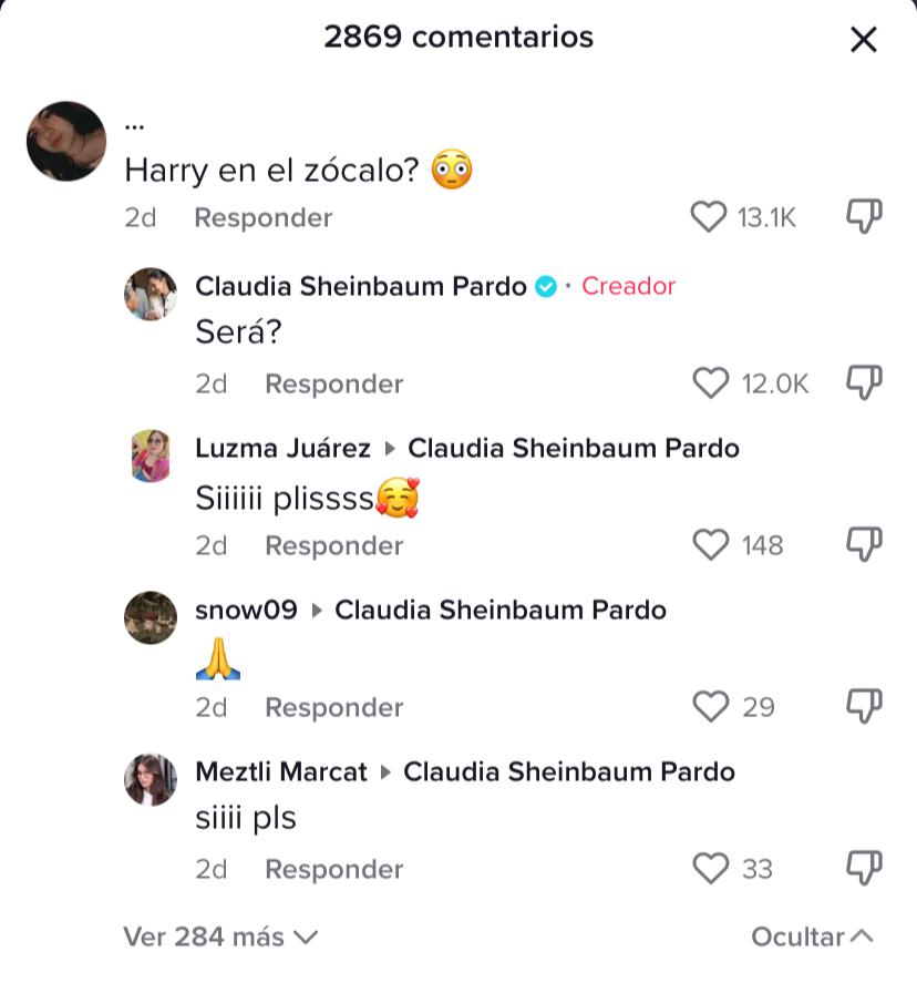 &iquest;Harry Styles fue invitado al Z&oacute;calo? Jefa de gobierno promete un concierto gratuito