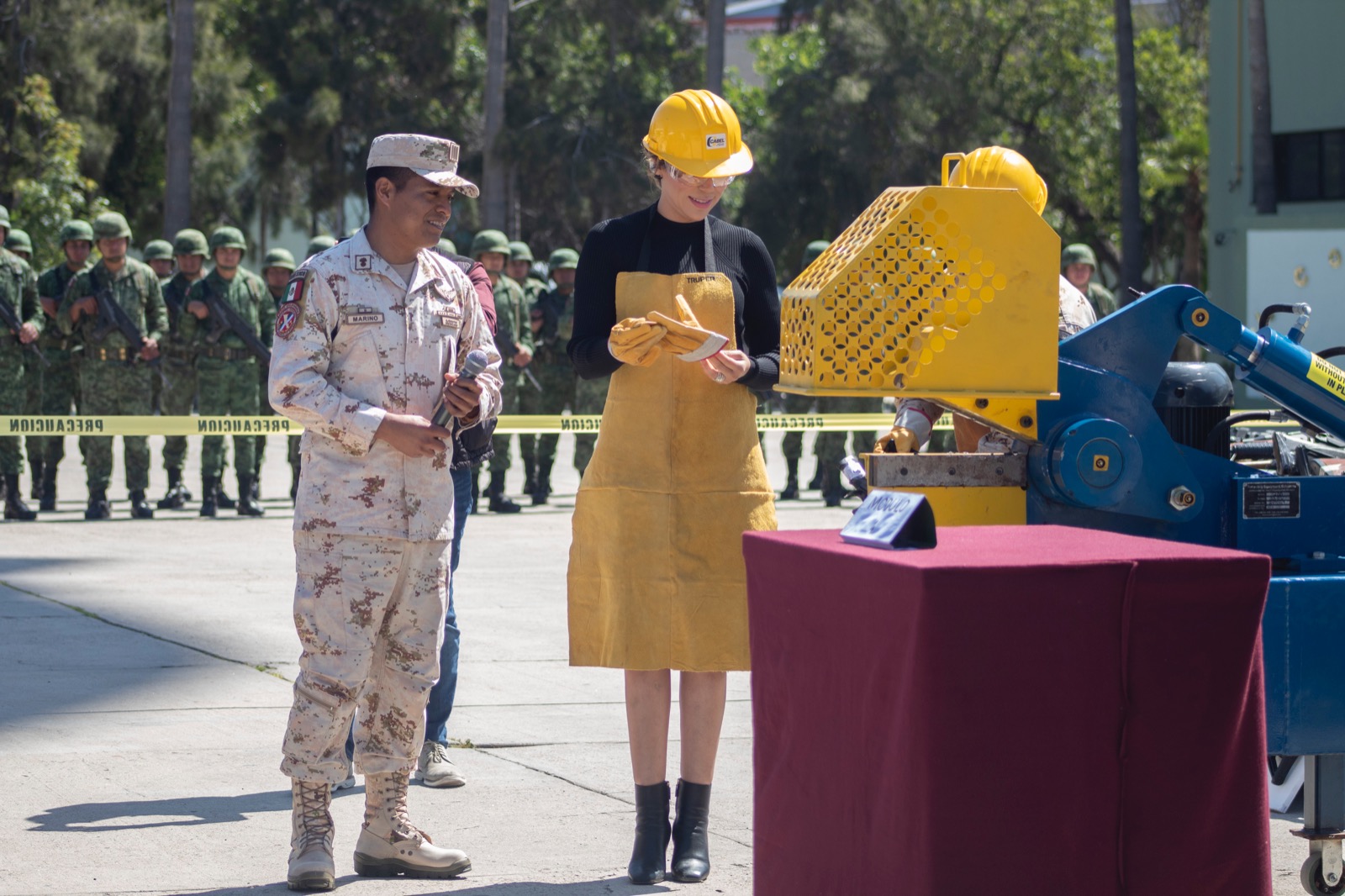 Cuartel General destruye 885 armas de fuego