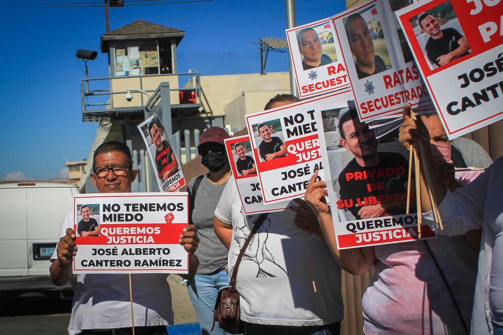 Exigen justicia tras la desaparición de José Alberto Cantera Rodríguez I Manifestación