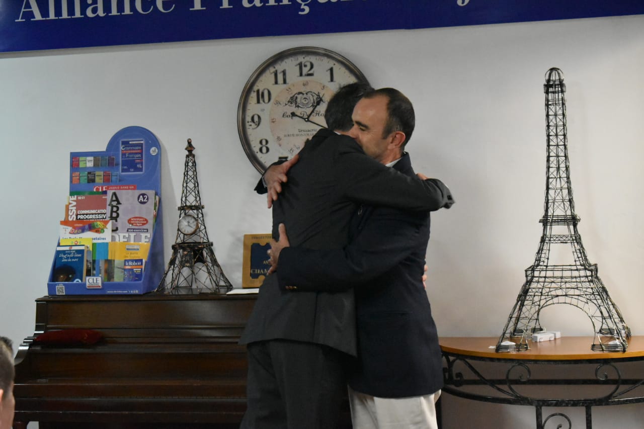 Jean Fran&ccedil;ois Piche y Mr. Jean-Pierre Asvazadourian