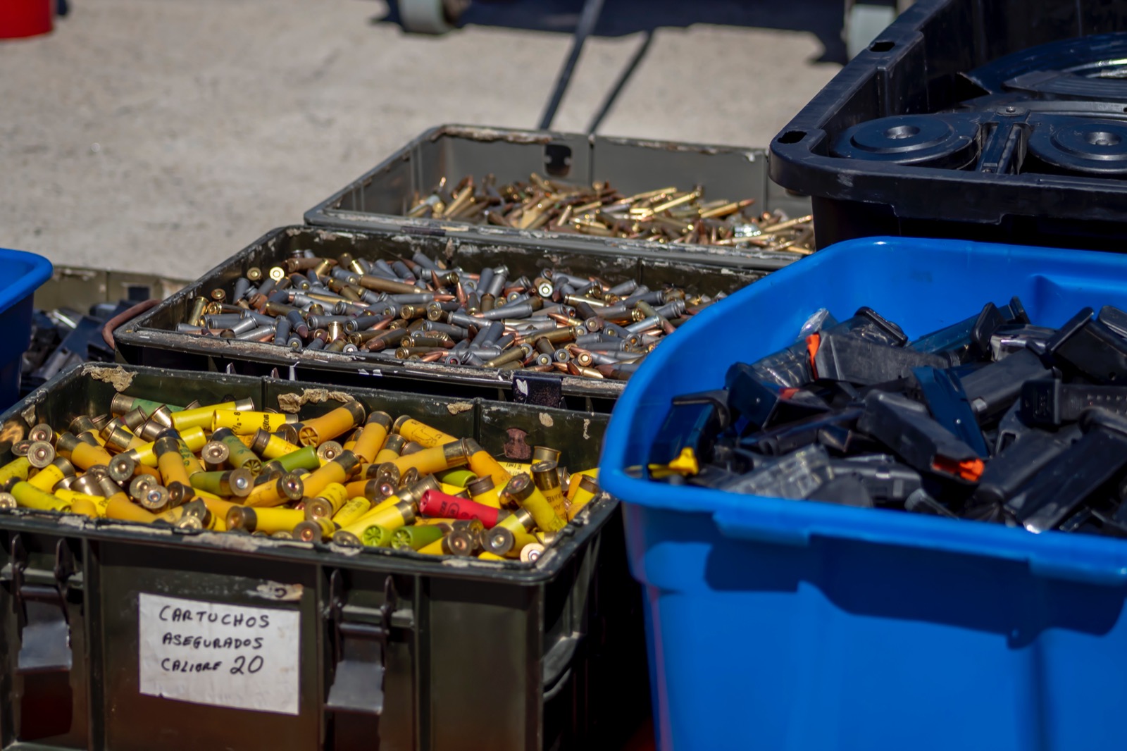 Cuartel General destruye 885 armas de fuego