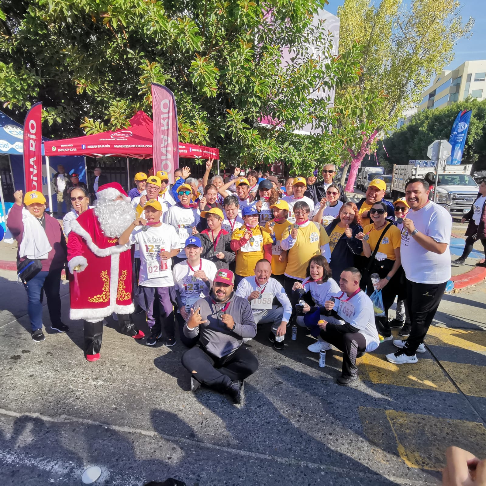 Corren 800 en 1-2-3 por la inclusi&oacute;n