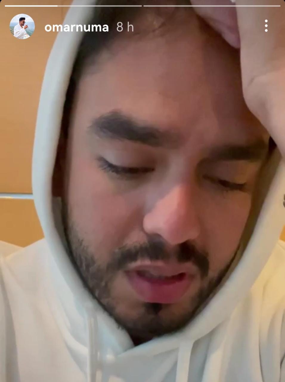 Omar N&uacute;&ntilde;ez en IG Storys