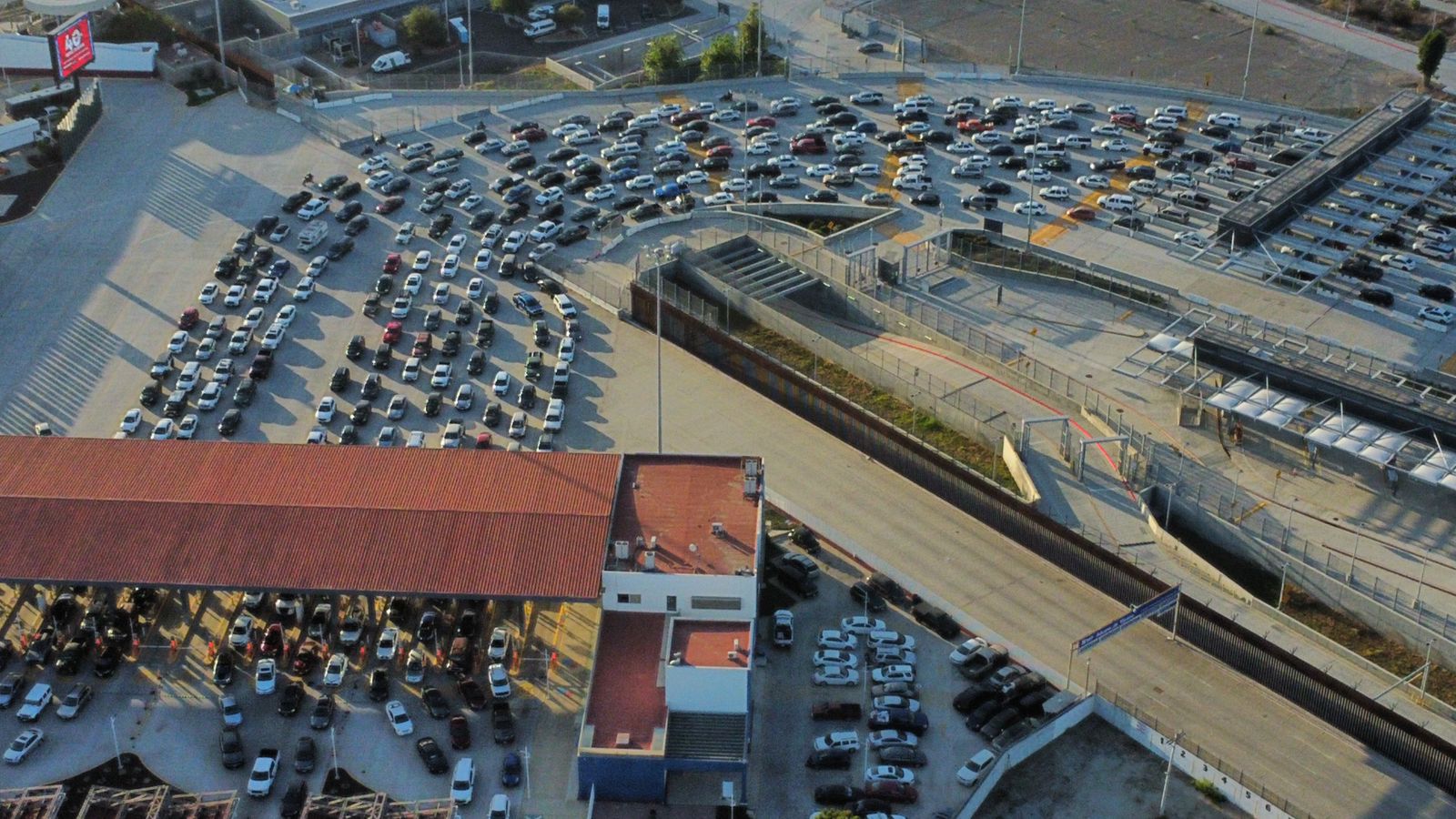 Así se encuentra la frontera en esta tarde de viernes