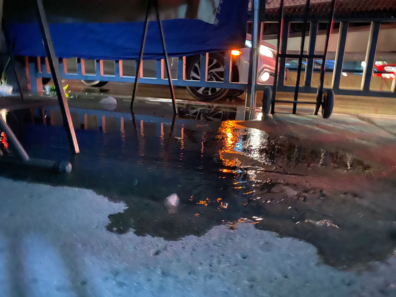 Charcos de aguas negras