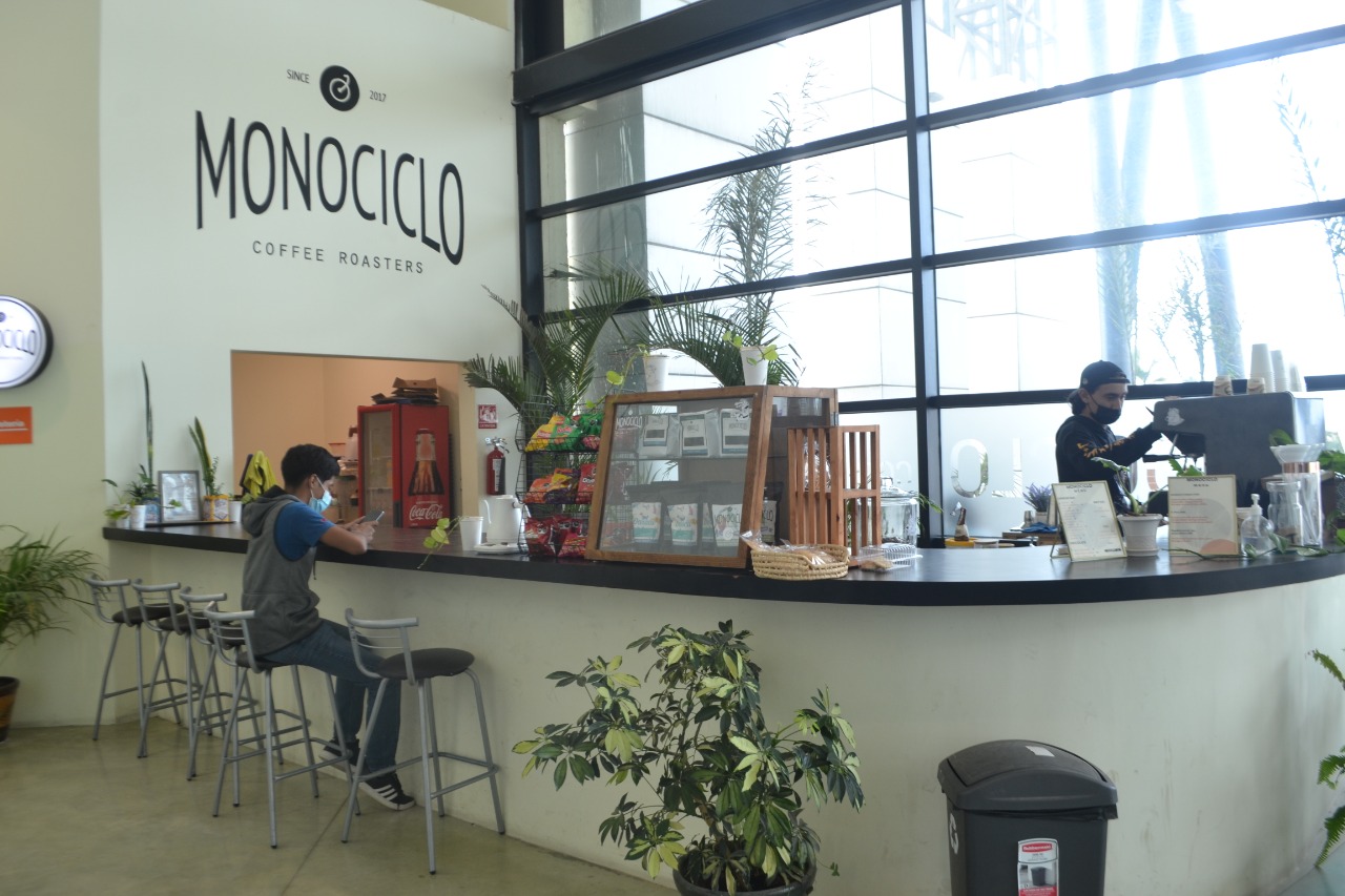 Rosarito actualmente ofrece diversas opciones de cafeter&iacute;as y Monociclo es una de ellas