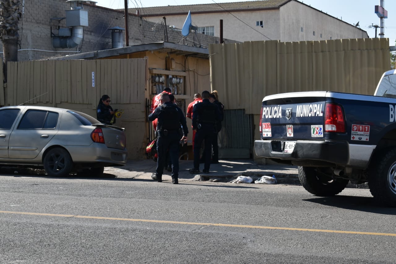 Al lugar arribaron elementos de la Polic&iacute;a Municipal