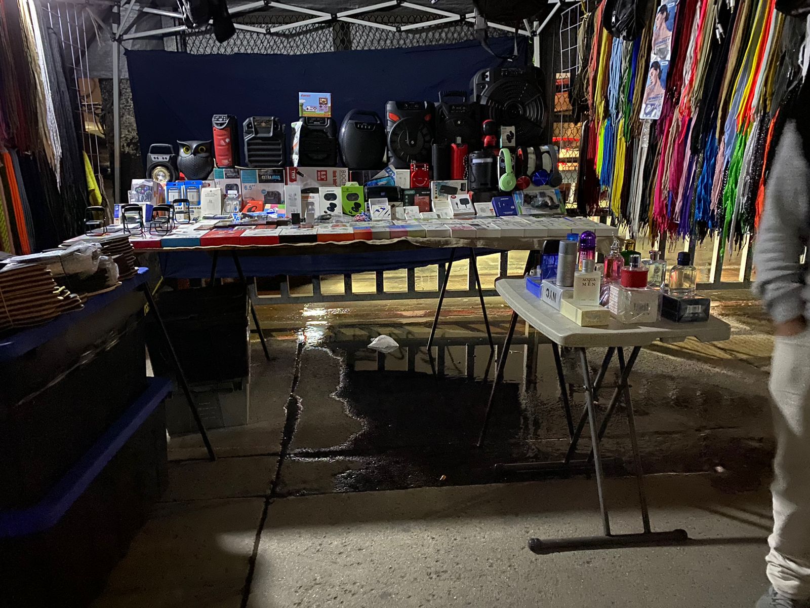 Charcos de aguas negras