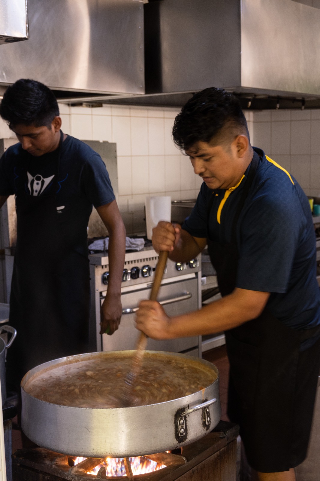 Miembros de los voluntarios Salesianos locales 